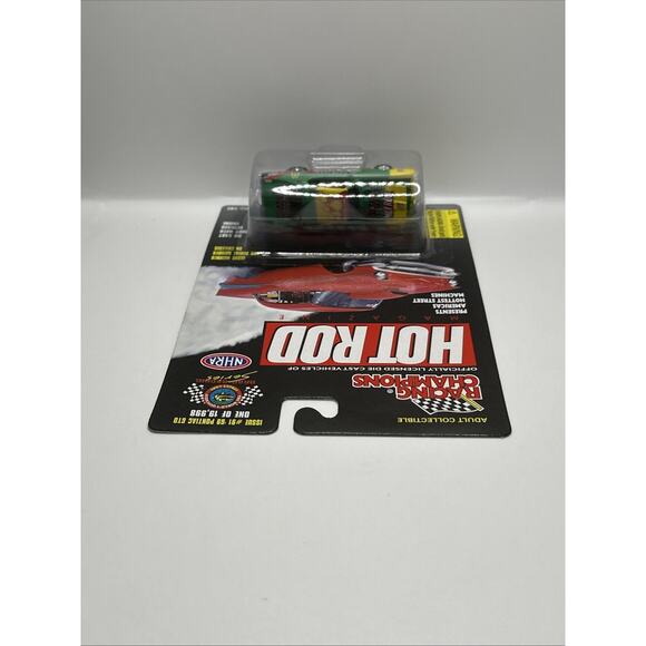Racing Champions Hot Rod Magazine Interstate Batteries ‘69 Pontiac GTO NEW - Picture 6 of 8